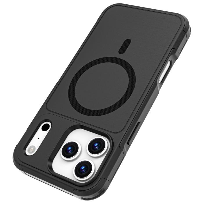 Bild 3,  iPhone 17 Pro Max Skal MagSafe Hybrid Svart - Teknikhallen.se