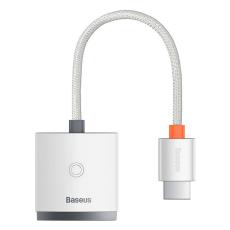 BASEUS Baseus Lite Series HDMI till VGA Adapter Vit - Teknikhallen.se