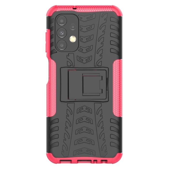 Bild 3,  Samsung Galaxy A13 4G Skal Ultimata Stöttåligt med Stöd Rosa - Teknikhallen.se