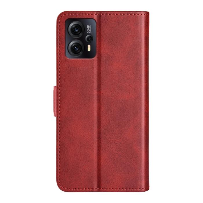 Bild 3,  Motorola Moto E13 Fodral Magnetisk Stängning Röd - Teknikhallen.se