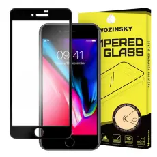 Wozinsky iPhone 7/8/SE (2020/2022) - Wozinsky Helt&auml;ckande Sk&auml;rmskydd - Svart - Teknikhallen.se