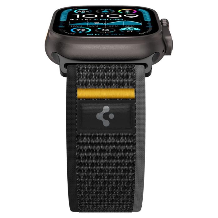 Bild 5, Spigen Spigen Apple Watch 42/44/45/46/49 mm Armband Athlex Air Svart - Teknikhallen.se