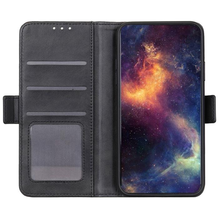 Bild 2,  Samsung Galaxy S23 Plus Fodral Med Magnetisk Stängning Svart - Teknikhallen.se