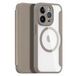 DUX DUCIS DUX DUCIS iPhone 14 Pro Fodral MagSafe Skin X Pro Khaki - Teknikhallen.se