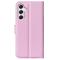  Samsung Galaxy A35 5G Fodral Läder Litchi Ljus Rosa - Teknikhallen.se