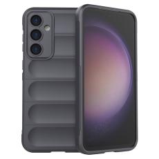  Samsung Galaxy S23 FE Skal Magic Shield TPU M&ouml;rk Gr&aring; - Teknikhallen.se
