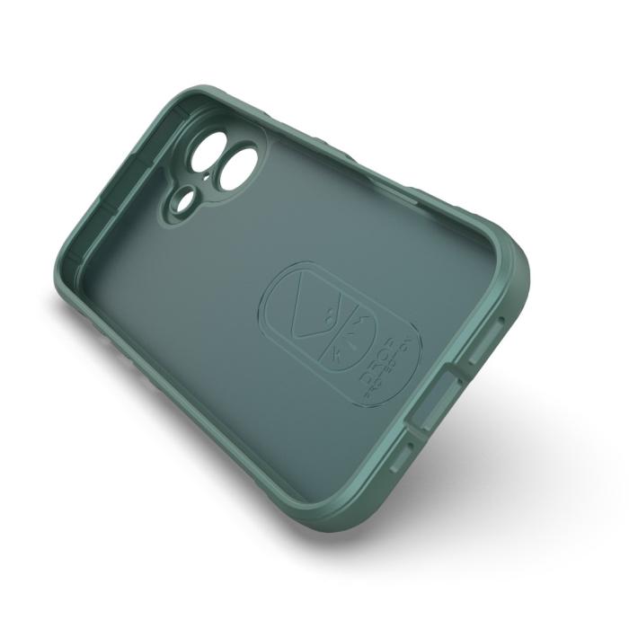 Bild 3,  iPhone 16 Plus Skal Magic Shield Grön - Teknikhallen.se