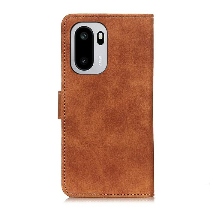 Bild 5, KHAZNEH KHAZNEH OnePlus 15R Fodral Retro Läder Brun - Teknikhallen.se