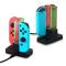  DOBE Nintendo Joy-Con Laddningsstation LED Svart - Teknikhallen.se