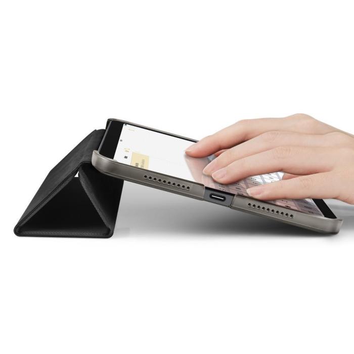 Bild 6, Spigen Spigen iPad Mini 2024/2021 Fodral Liquid Air Folio Svart - Teknikhallen.se
