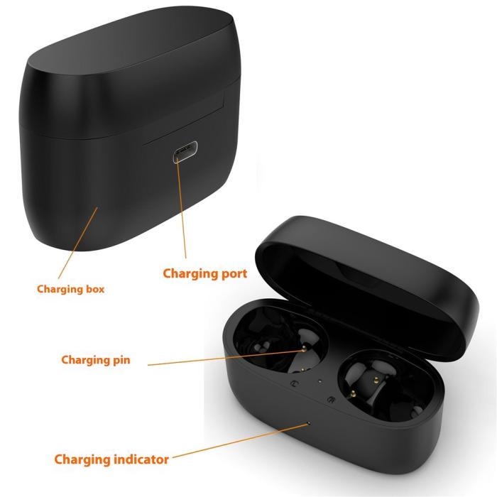 Bild 2,  Jabra Elite 5 Laddningsfodral Svart - Teknikhallen.se