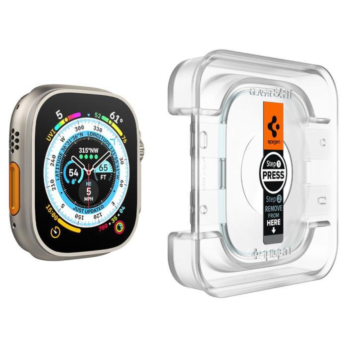 Bild 3, Spigen Spigen Apple Watch Ultra 49 mm 2-PACK 