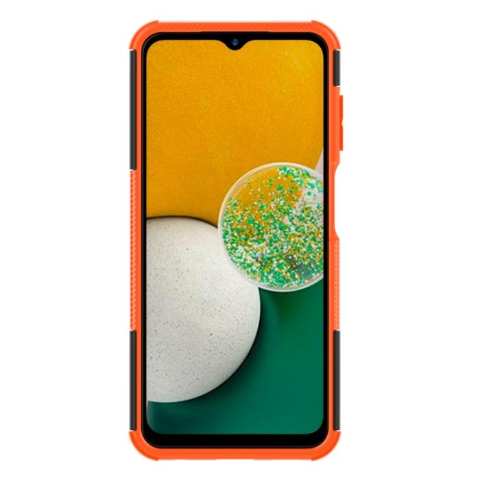 Bild 2,  Samsung Galaxy A13 4G Skal Ultimata Stöttåligt med Stöd Orange - Teknikhallen.se
