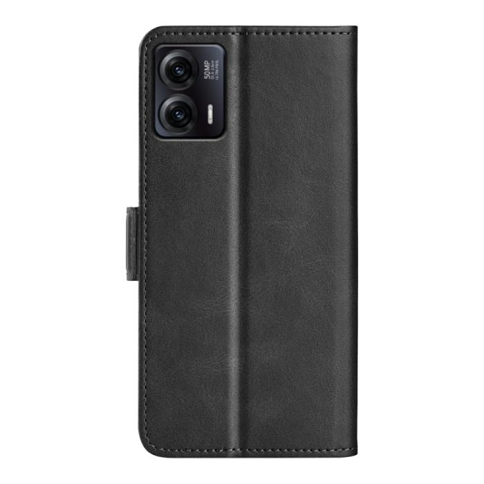 Bild 3,  Motorola Moto G73 5G Fodral Magnetisk Stängning Svart - Teknikhallen.se