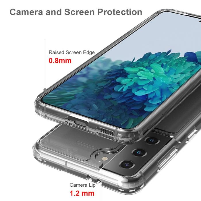 Bild 4,  Samsung Galaxy S21 - Crystal Akryl/TPU Skal - Teknikhallen.se