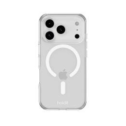 holdit holdit iPhone 17 Pro MagSafe Mobilskal White/Transparent - Teknikhallen.se