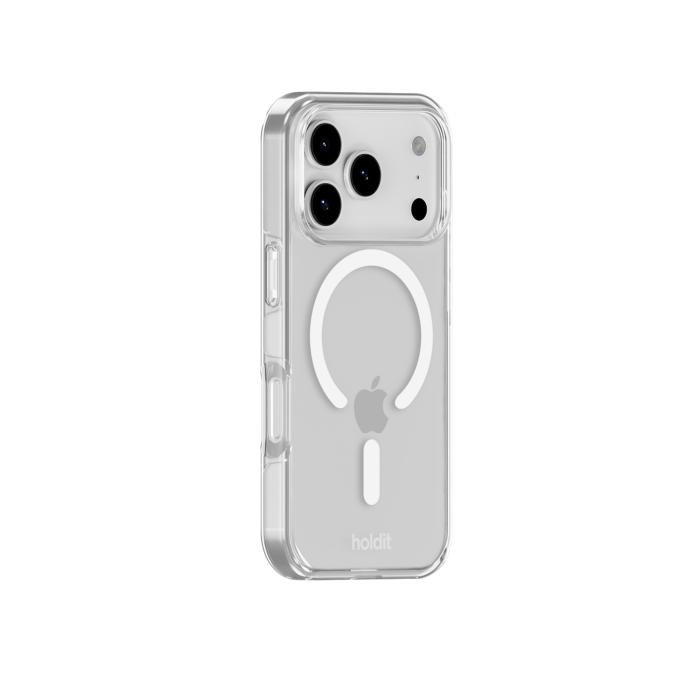 Bild 2, holdit holdit iPhone 17 Pro MagSafe Mobilskal White/Transparent - Teknikhallen.se