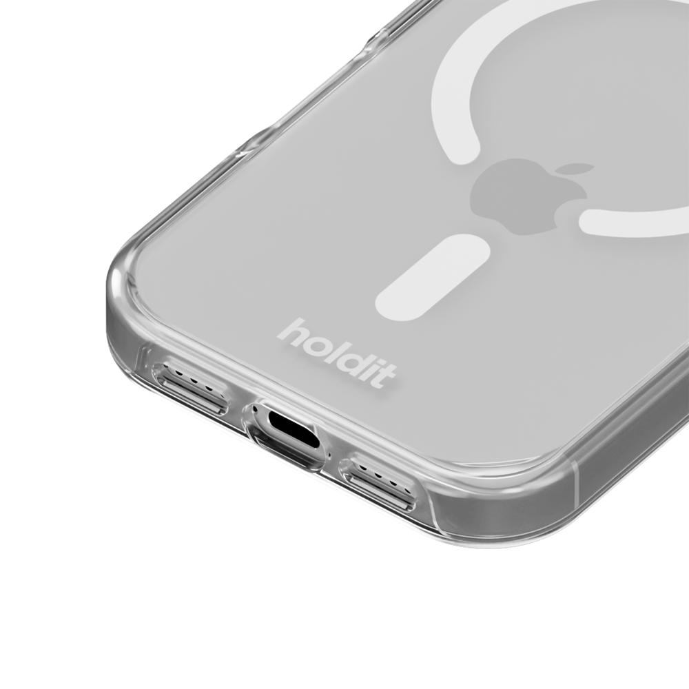 holdit holdit iPhone 17 Pro MagSafe Mobilskal White/Transparent - Teknikhallen.se