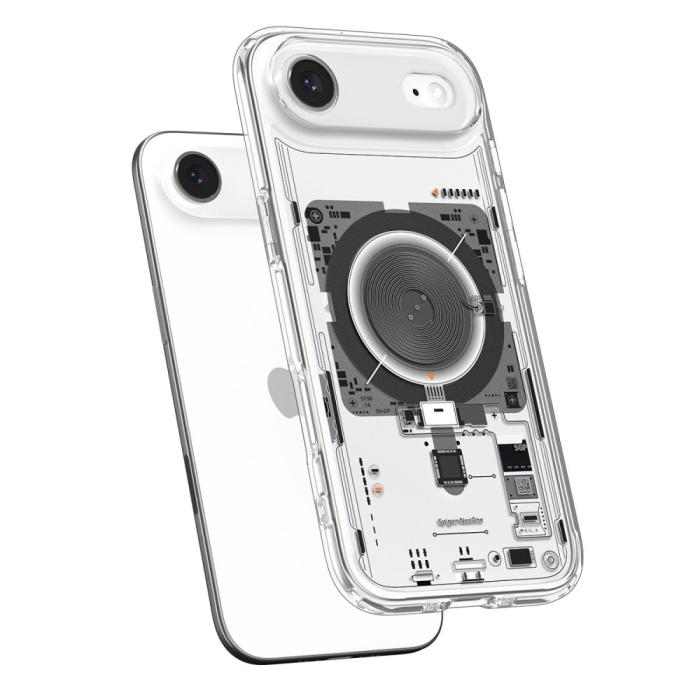 Bild 5, Spigen Spigen iPhone Air Skal MagSafe Ultra Hybrid Neo One - Teknikhallen.se