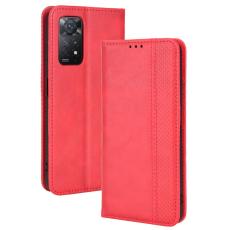  Xiaomi Redmi Note 11 Pro 5G Fodral Flip Vintage R&ouml;d - Teknikhallen.se