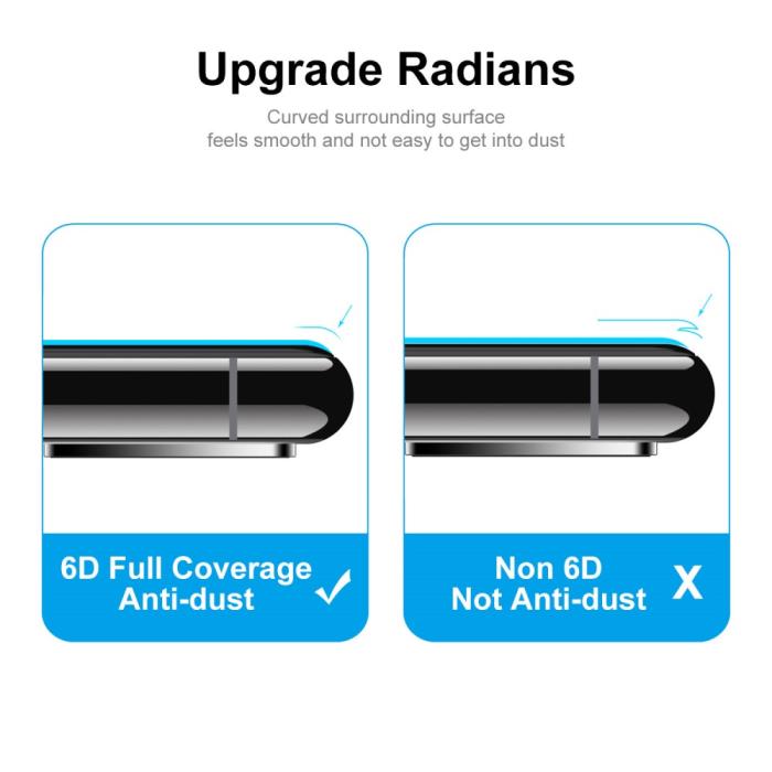 Bild 4, ENKAY ENKAY Samsung Galaxy A14 4G/5G Skärmskydd Heltäckande Härdat Glas - Teknikhallen.se