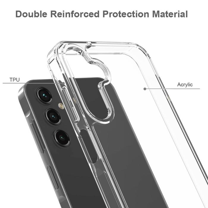 Bild 4,  Samsung Galaxy A27 5G Skal Akryl/TPU Transparent - Teknikhallen.se