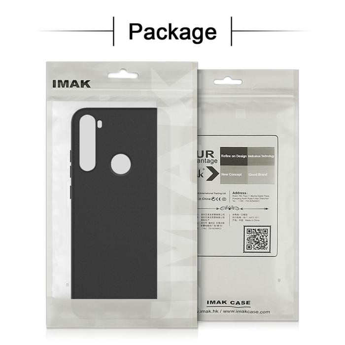 Bild 6, IMAK IMAK Motorola Moto G56 5G Skal Soft TPU Matt Svart - Teknikhallen.se