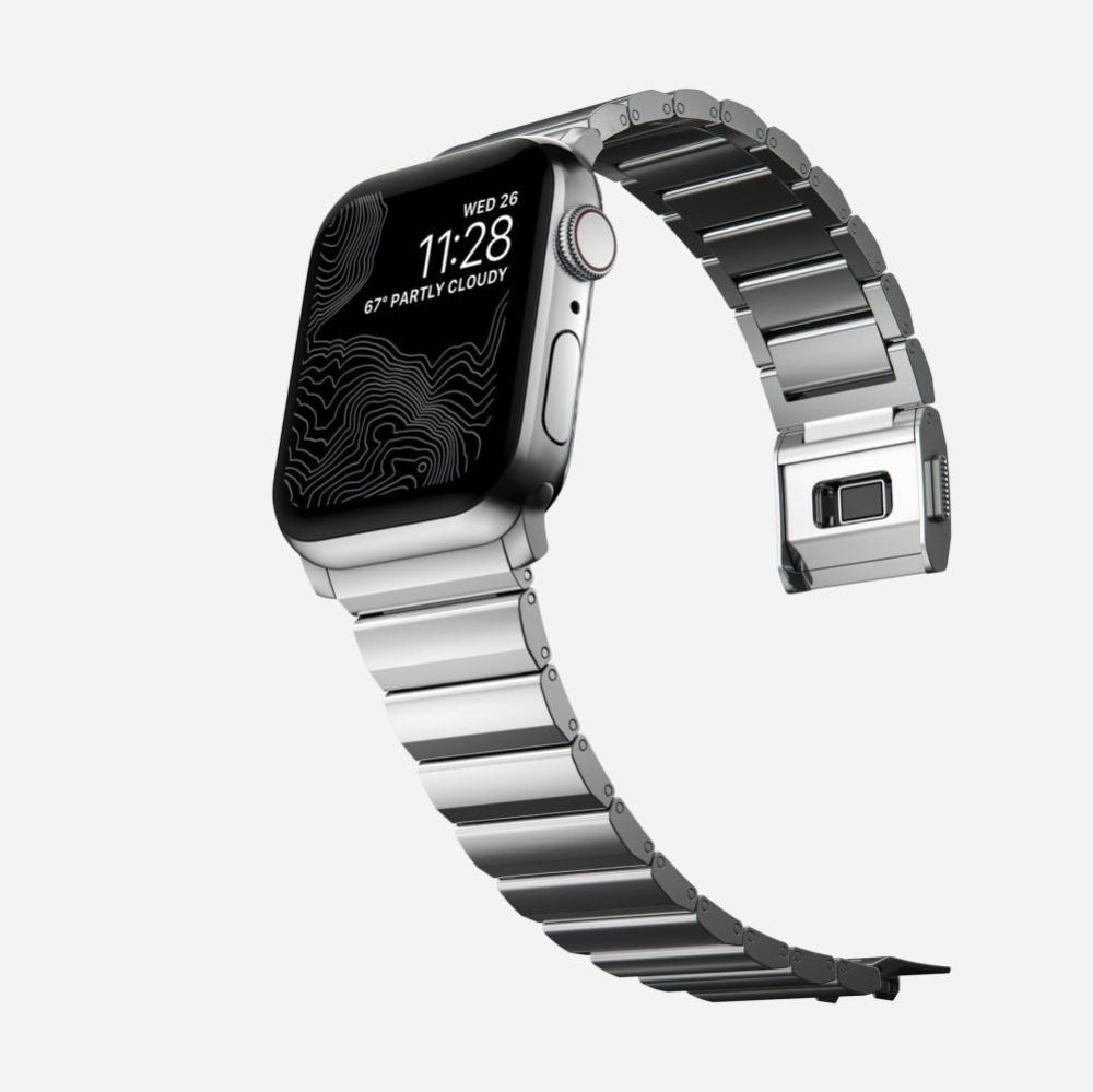 Tech-Protect Tech-Protect Apple Watch 42/44/45/46/49 mm Armband Steelband - Teknikhallen.se