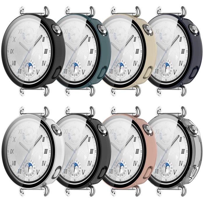 Bild 3,  Huawei Watch GT 6 41 mm Skal Härdat Glas Svart - Teknikhallen.se