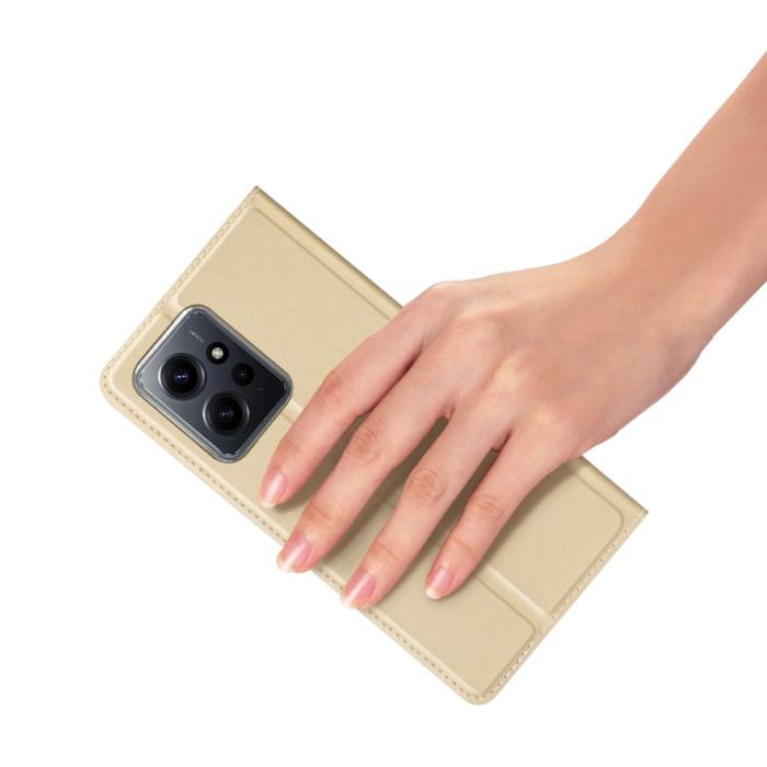 Bild 6, DUX DUCIS DUX DUCIS Xiaomi Redmi Note 12 4G Fodral Skin Pro Guld - Teknikhallen.se