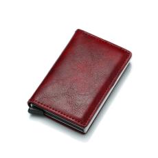  RFID Retro Aluminium L&auml;der Korth&aring;llare Vinr&ouml;d - Teknikhallen.se