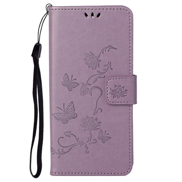 Bild 4,  Samsung Galaxy S23 Plus Fodral Med Tryck Lila - Teknikhallen.se