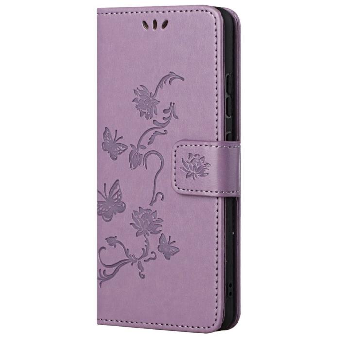 Bild 5,  Samsung Galaxy S23 Plus Fodral Med Tryck Lila - Teknikhallen.se