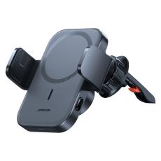 JOYROOM Joyroom 15W MagSafe Qi Laddare F&ouml;r Luftventil Svart - Teknikhallen.se