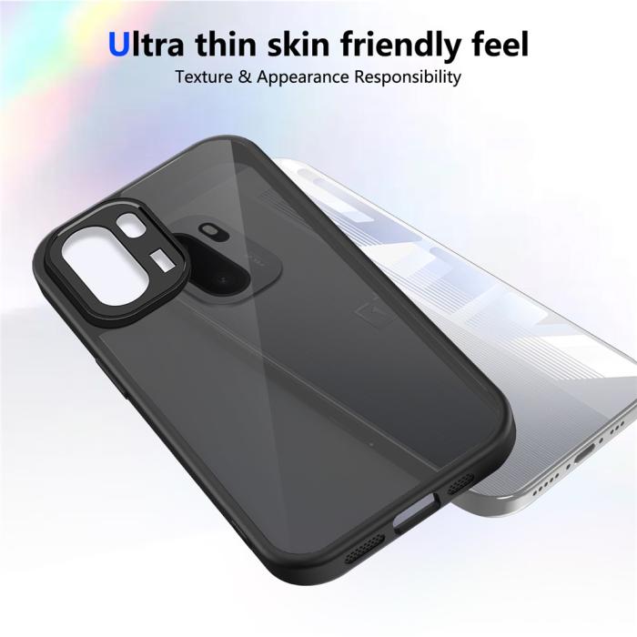 Bild 3,  OnePlus 15R Skal Hybrid Transparent / Svart - Teknikhallen.se