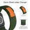 ColorPop Apple Watch 38/40/41 mm Armband Nylon Trail Loop Army Green - Teknikhallen.se