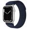 ColorPop Apple Watch 42/44/45/49 mm Armband Nylon Trail Loop Midnight Blue - Teknikhallen.se