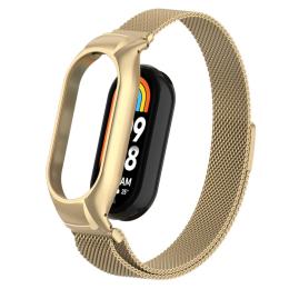  Xiaomi Smart Band 9/8 Armband Milanese Loop Metall Guld - Teknikhallen.se