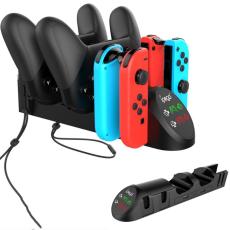 iPega iPega 6in1 Laddningsbas f&ouml;r Nintendo Switch Joy-Con/Pro - Teknikhallen.se