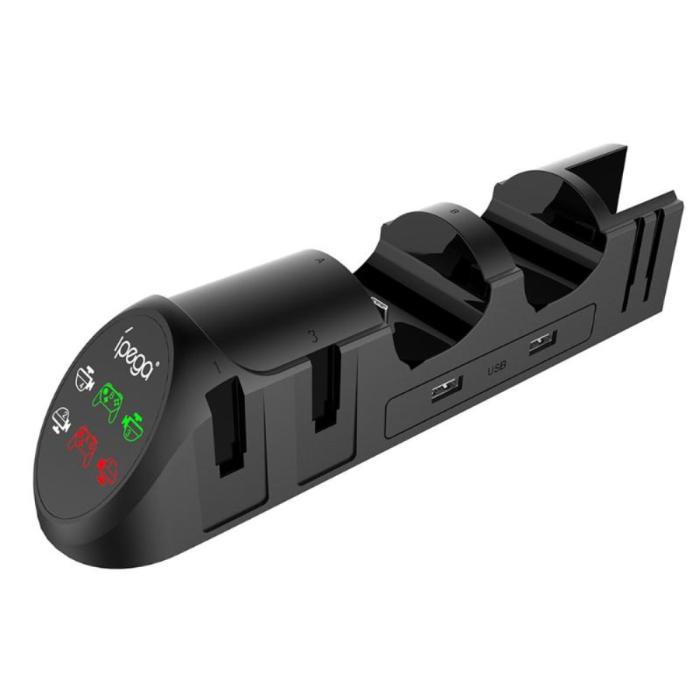 Bild 4, iPega iPega 6in1 Laddningsbas för Nintendo Switch Joy-Con/Pro - Teknikhallen.se