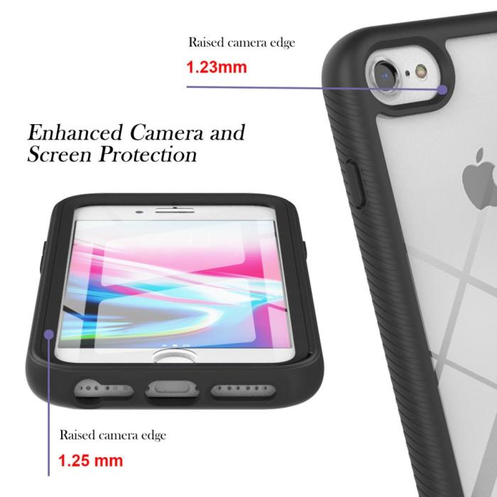 Bild 5,  iPhone 7/8/SE Skal 360 Hybrid Defense Svart - Teknikhallen.se