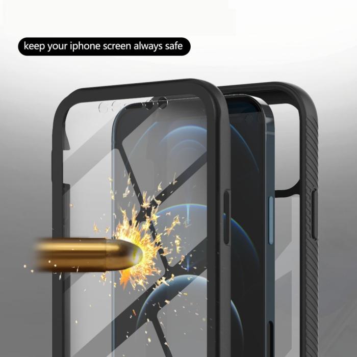 Bild 3,  iPhone 12 Pro Max Skal 360 Hybrid Defense Svart - Teknikhallen.se