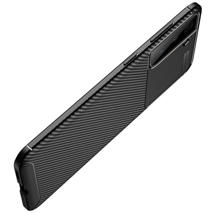 Bild 4,  Samsung Galaxy S21 - Kolfiber Textur Skal - Svart - Teknikhallen.se