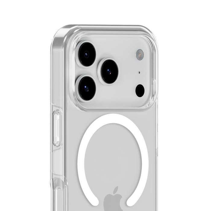 Bild 4, holdit holdit iPhone 17 Pro MagSafe Mobilskal White/Transparent - Teknikhallen.se