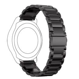  Lyxigt Metallarmband I Rostfritt Stål - Svart (22 mm) - Teknikhallen.se