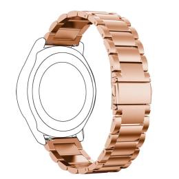 Lyxigt Metallarmband I Rostfritt Stål - Roséguld (22 mm) - Teknikhallen.se