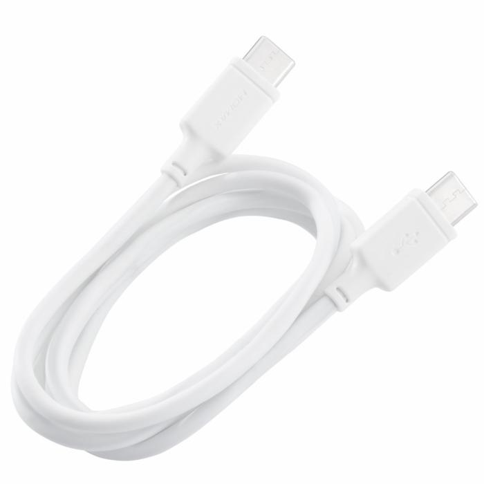 Bild 4, MOMAX MOMAX 3A 1m Type-C - Type-C Laddningskabel - Vit - Teknikhallen.se
