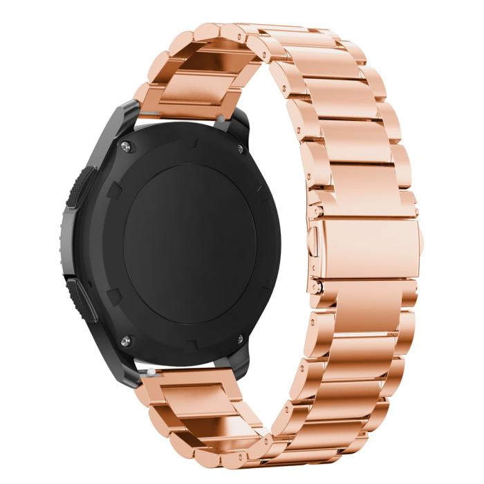 Bild 5,  Lyxigt Metallarmband I Rostfritt Stål - Roséguld (22 mm) - Teknikhallen.se
