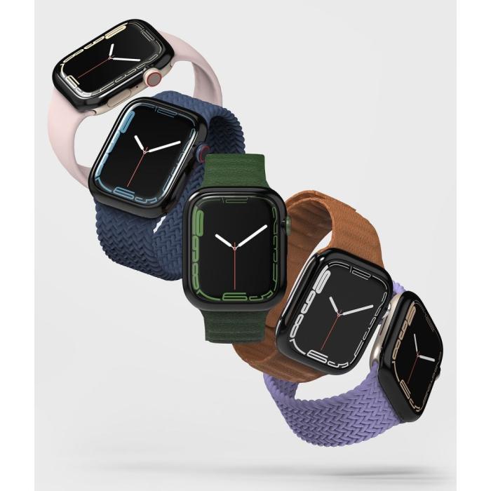 Bild 4, Ringke Ringke Apple Watch 7/8 45 mm Skal Bezel Styling Svart - Teknikhallen.se