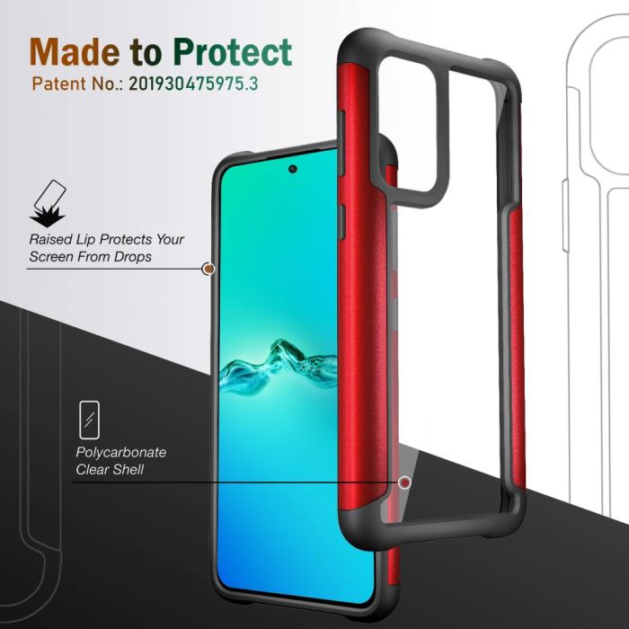 Bild 4,  Samsung Galaxy A53 5G Skal Hybrid Blå - Teknikhallen.se